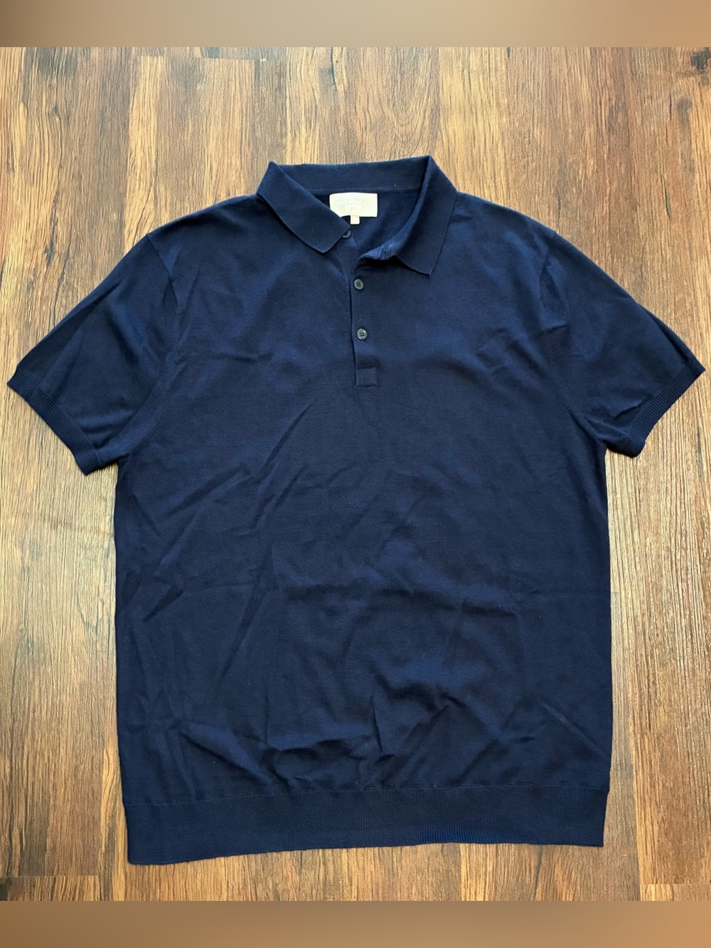 Eric Bompard cashmere blend polo  sweater